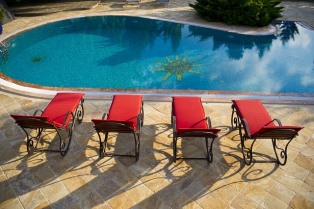 pool chairs